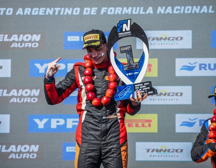 Fórmula Nacional: Benjamin Squaglia cerró un fin de semana perfecto en la tierra de la manzana