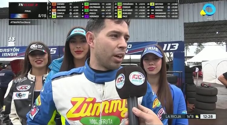 La dura sanción a Gonzalo Antolín tras sus declaraciones al no poder largar la final en Oberá
