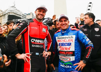 Canapino, toque con Werner y abandono: “Me tiró el auto encima”