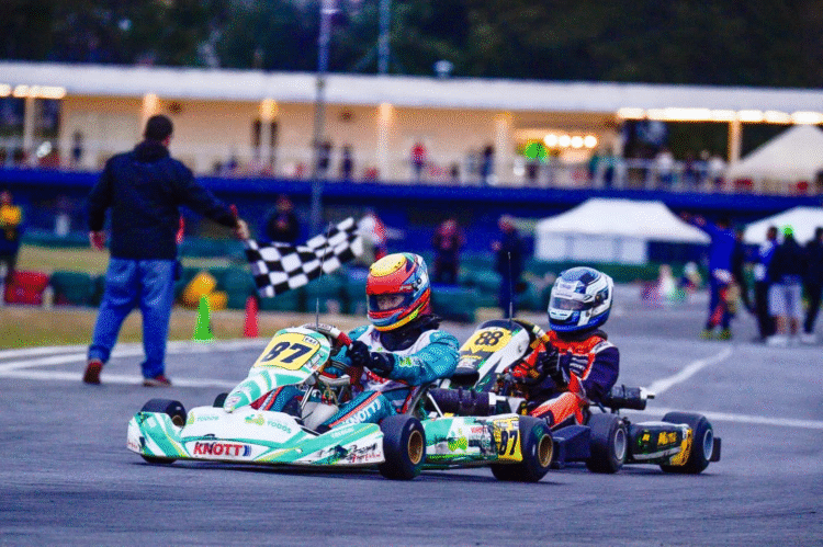 Copa SPLight de Kart: el argentino Alejo Caracoche se destacó en Interlagos