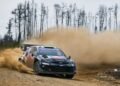 WRC en Chile: Evans tomó la delantera tras una clase magistral bajo la lluvia