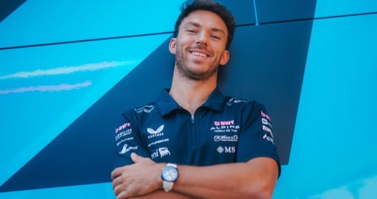 El piloto francés Pierre Gasly renovó su contrato con Alpine hasta 2028