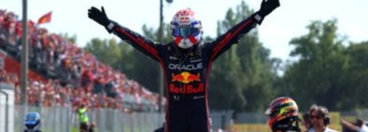 Verstappen ganó el GP de Monza: Colapinto sufrió con su Alpine y terminó 17