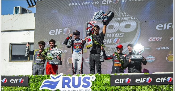 La Carrera de los 200 Pilotos de TN: Rodrigo Lugón se alzó con la victoria en Clase 3