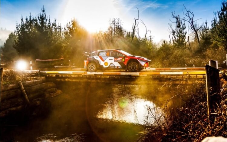 Rally Chile 2025: Tänak superó a los Toyota en el shakedown