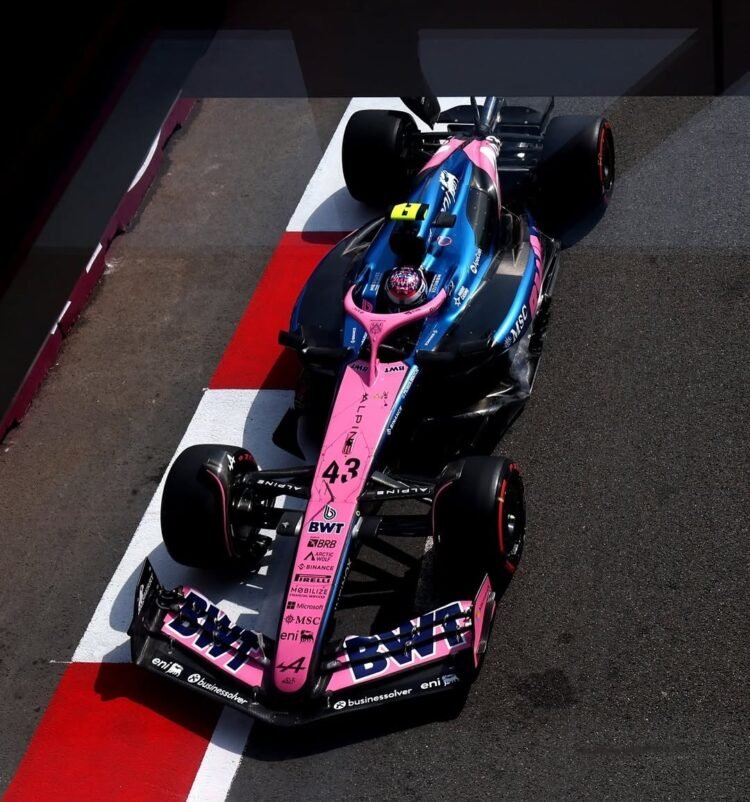 F1: Colapinto fue 20° en el segundo entrenamiento que dominó Hamilton con Ferrari
