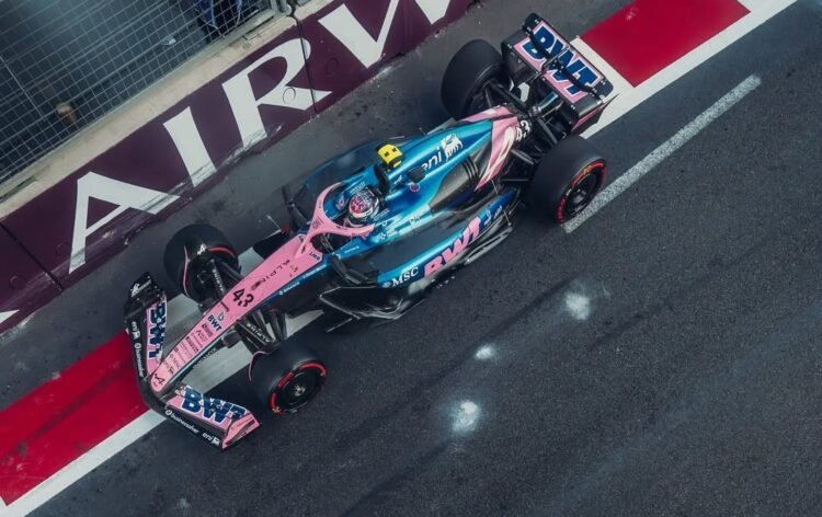 Colapinto superó a Gasly y culminó 15° la FP3 antes de la clasificación en Bakú