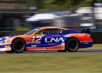 Ciantini debió abandonar con su Mustang la final de la Trans-Am que se corrió en Virginia