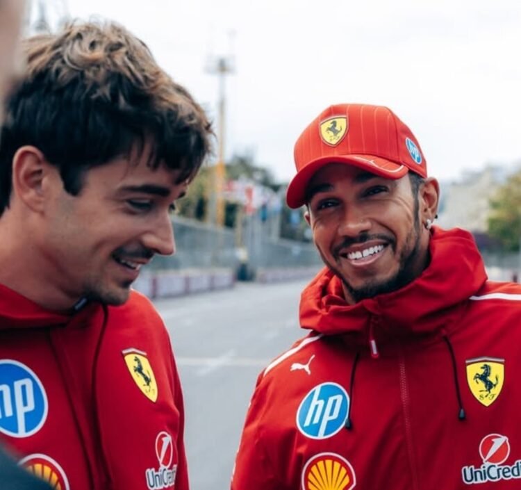 Hamilton no respondió a una orden de Ferrari y Leclerc le salió al cruce: “Que disfrute el octavo puesto”