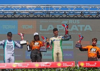 Stefano Polini se llevó la primera de la Copa de Oro en la Fórmula 3 Metropolitana