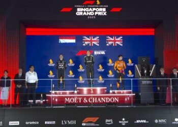 GP de Singapur: triunfo de Russell, buena carrera de Colapinto y campeonato de Constructores para McLaren