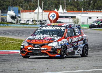 Renzo Blotta logró el mejor tiempo tras la primera tanda clasificatoria del TN Clase 2