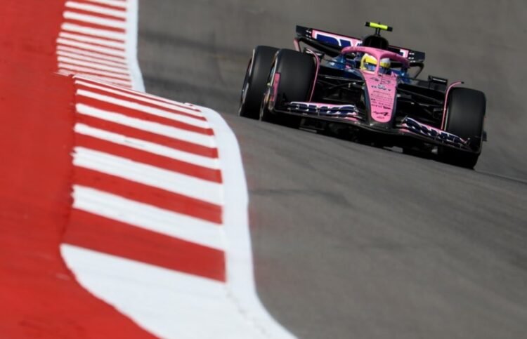 Franco Colapinto terminó 16° en la primera práctica libre del GP de Estados Unidos