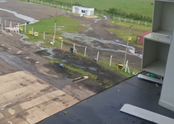 Un fuerte temporal en Concepción del Uruguay generó pérdidas millonarias en el autódromo