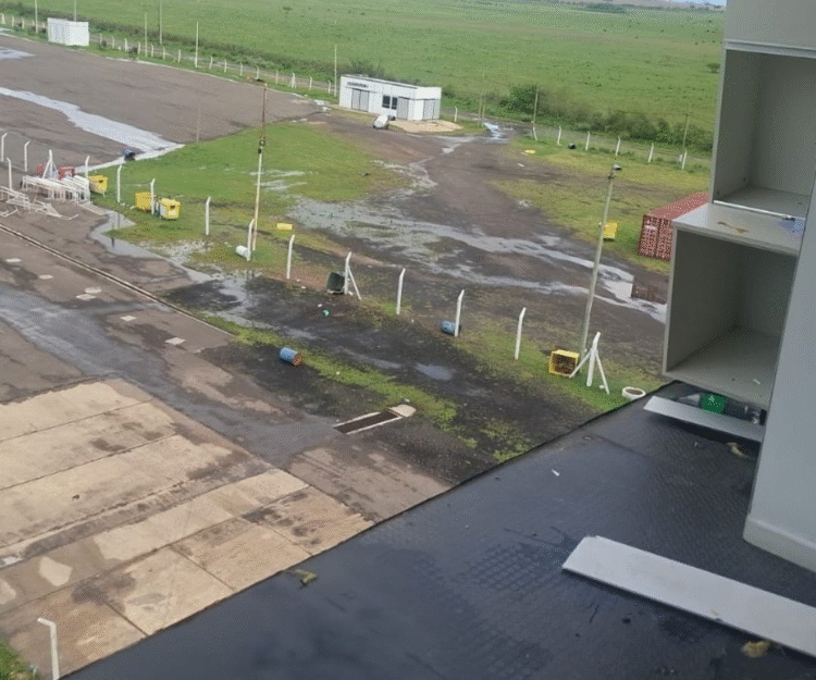 Un fuerte temporal en Concepción del Uruguay generó pérdidas millonarias en el autódromo