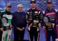 Diego De Carlo, Juan Cruz Benvenuti y Martín Serrano, fueron homenajeados por la ACTC