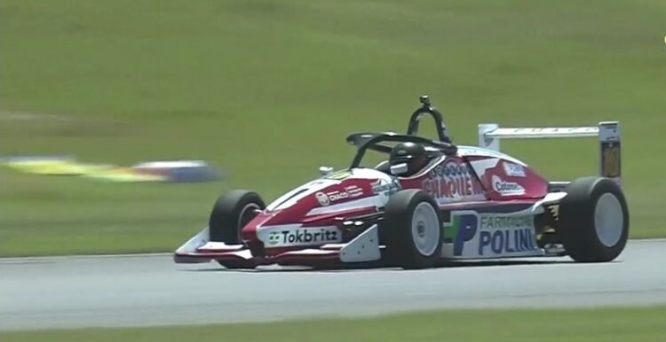 En otro espectáculo de la F3 Metropolitana, Stefano Polini se quedó con el triunfo