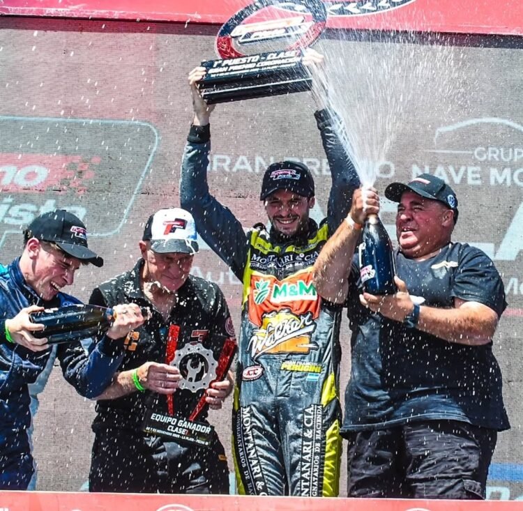 Perugini ganó y festejó el subcampeonato de Clase Uno del Turismo Pista