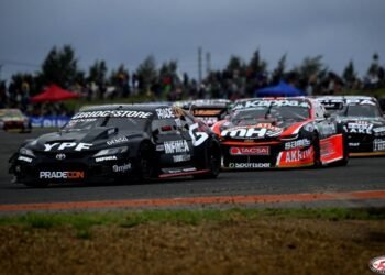 Matías Rossi y Marcos Landa, los dos pilotos del Pradecon que tienen chances de llevarse la Copa de Oro