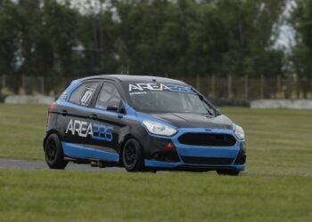 Valentino Spinella y su Ford Ka fueron los más veloces en los entrenamientos de la Clase Dos