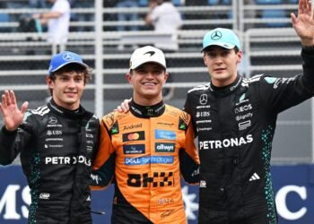 Norris ganó una accidentada carrera sprint: Colapinto se despistó, chocó y abandonó