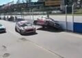 Clase 3: el peligroso accidente que se generó en la calle de boxes de Río Cuarto