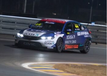TCR South America: un fuerte temporal obligó  a suspender la carrera que lo tenía a Pernía largando desde la pole