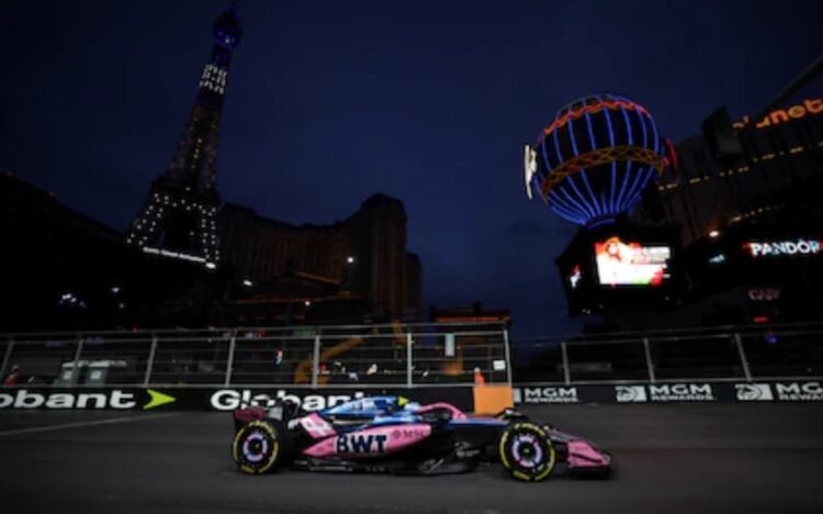 Colapinto terminó 20° en la primera práctica de Las Vegas: Leclerc con Ferrari, fue el más rápido