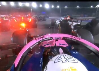 Colapinto sufrió un problema con su Alpine y terminó en el puesto 17 el GP de Las Vegas que ganó Verstappen