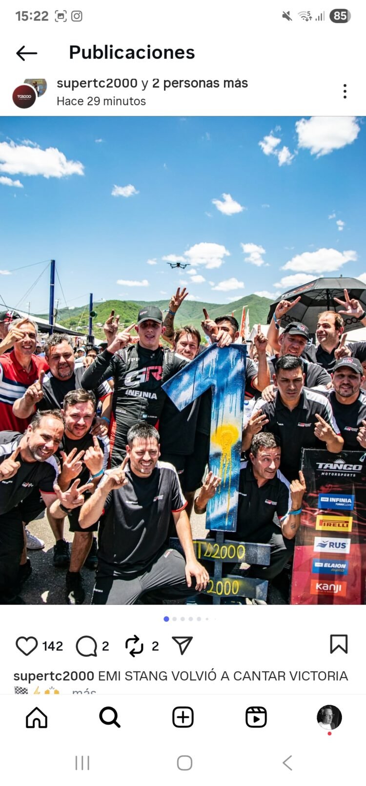 TC2000: Emiliano Stang ganó en Salta y se metió en la pelea por el título