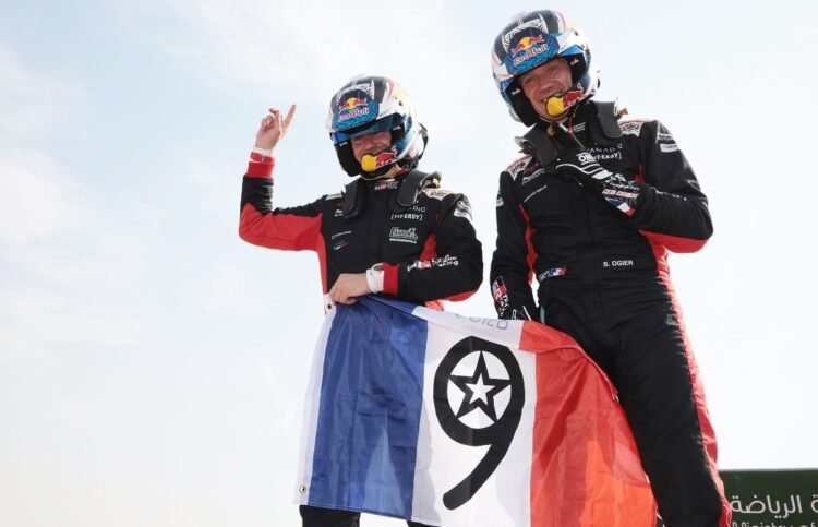 Lo igualó a Loeb: Ogier logró su noveno título del WRC en Arabia Saudita