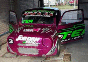 “Una cosa de locos”: un piloto santafesino recibió un disparo en su auto durante una carrera en el autódromo de San Jorge