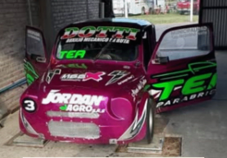 “Una cosa de locos”: un piloto santafesino recibió un disparo en su auto durante una carrera en el autódromo de San Jorge