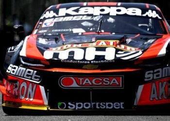 Canapino dominó el primer entrenamiento del TC en La Plata