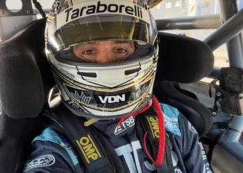 José Manuel Urcera tuvo su primer contacto con el Camry del equipo Maquin Parts