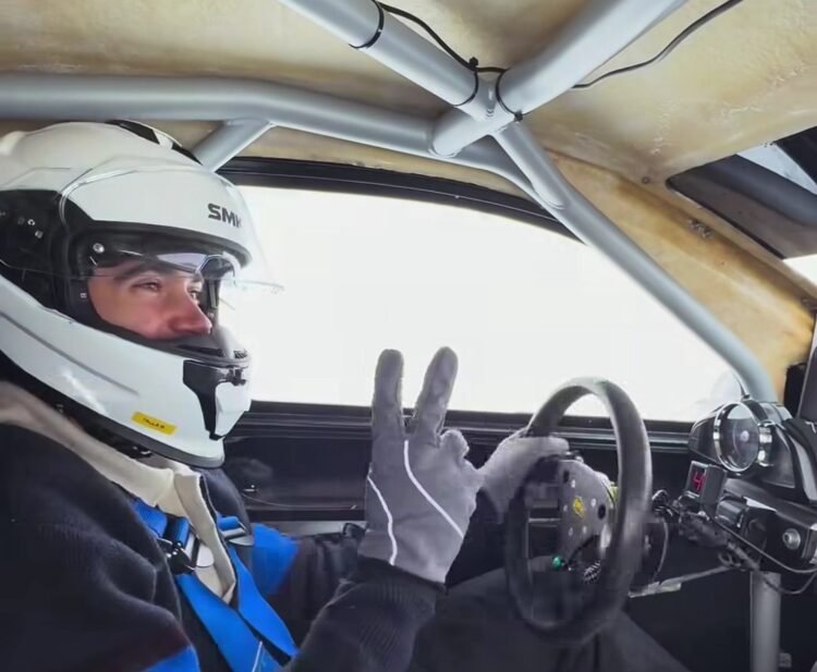 Colapinto aceleró en la nieve de Andorra: “Nunca me divertí tanto”