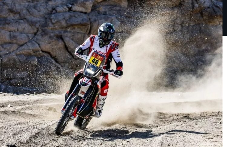 Branch fue sancionado y Canet ganó la primera etapa del Dakar 2026 en motos
