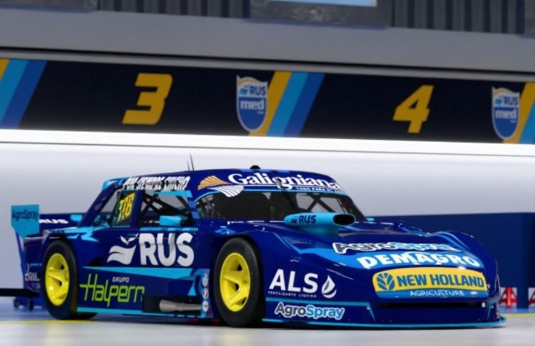 TC Mouras: el RUS MED presentó el Ford de Fabrizio Maggini