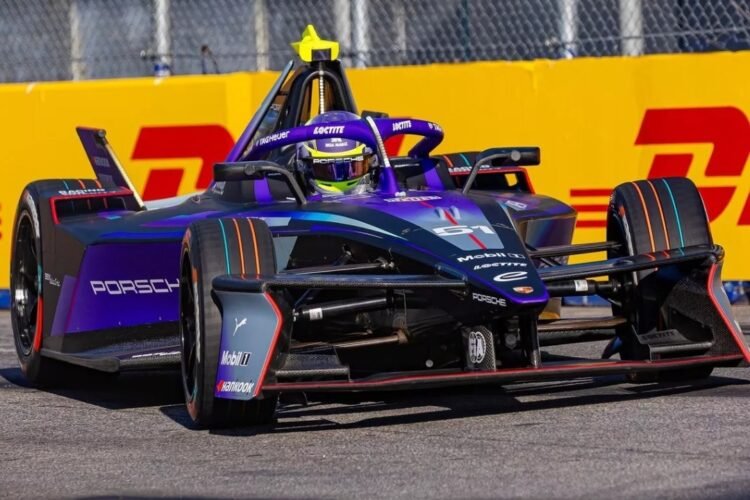 Fórmula E en Miami: Muller y Porsche lograron la pole position