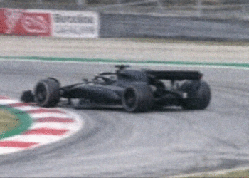 Audi puso en pista su primer monoplaza de Fórmula 1