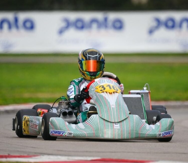 Martín Bertolaccini cerró un buen fin de semana en Viterbo