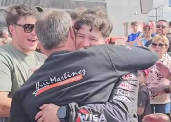 El BMW de Santero no pasó la técnica y el debutante Moscardini ganó la final