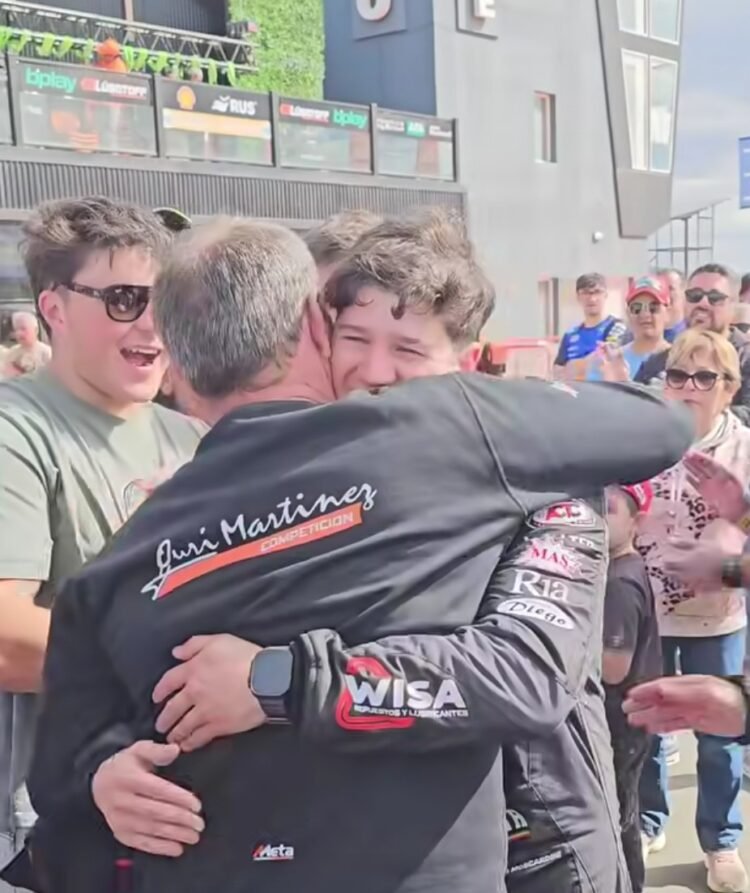 El BMW de Santero no pasó la técnica y el debutante Moscardini ganó la final