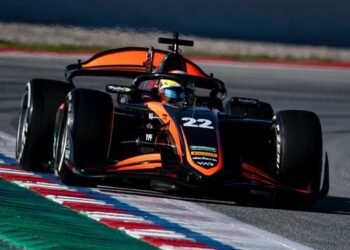 Gran inicio de Nicolas Varrone en los test de Barcelona de la Fórmula 2