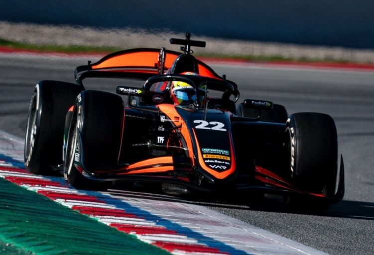 Gran inicio de Nicolas Varrone en los test de Barcelona de la Fórmula 2