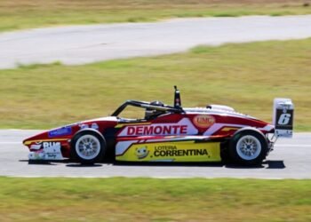 F3 en La Plata: Benjamín Traverso dominó los entrenamientos a la espera de la clasificación