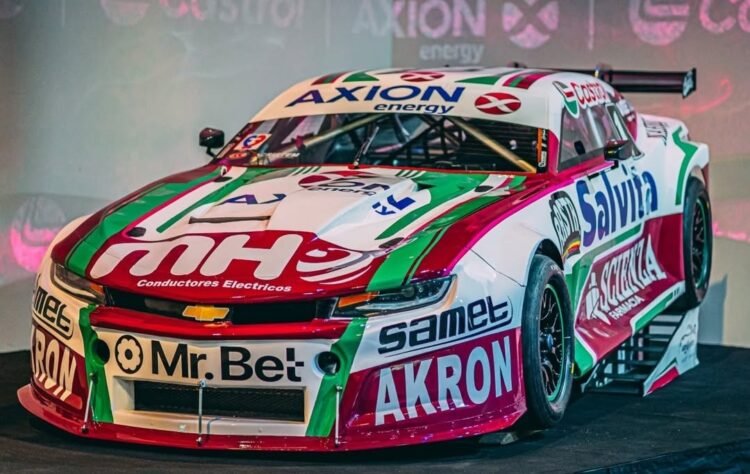 Canapino presentó el nuevo diseño del Camaro: “Más ganas de salir a buscar buenos resultados”