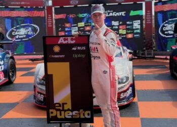 Nicanor se quedó con el mejor registro de clasificación en la primera competencia del año de TC Pista