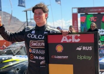 El mejor debut: en una complicada clasificación, Moscardini marcó la pole