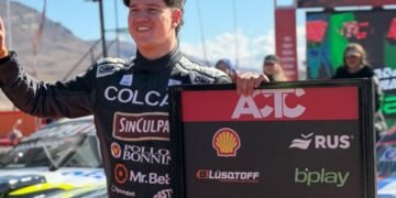 El mejor debut: en una complicada clasificación, Moscardini marcó la pole